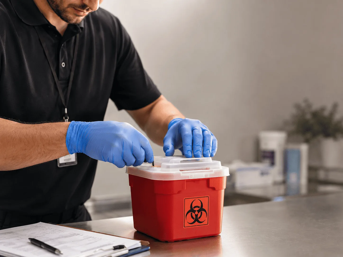 Why choose Sharps Waste Disposal in Hooks, TX